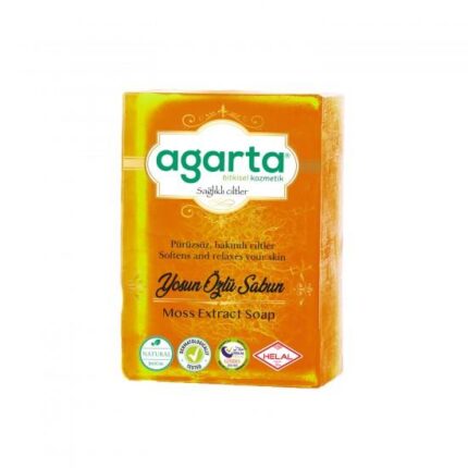 Agarta El Yapımı Doğal Yosun Özlü Sabun 150 Gr