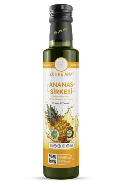 Zühre Ana Ananas Sirkesi Doğal Fermantasyon 500 Ml