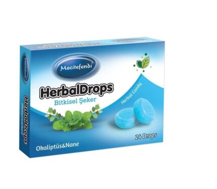 Mecitefendi HerbalDrops Okaliptus Nane 24 Pastil