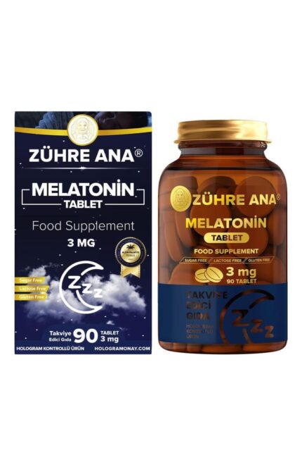 Zühre Ana Melatonin Tablet 3 Mg 90 Tablet