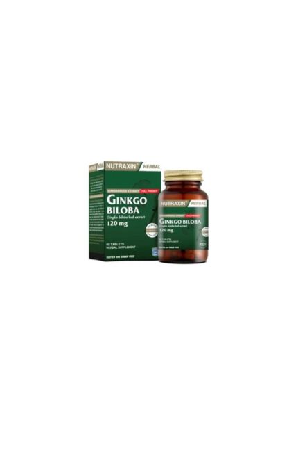 Nutraxin Ginkgo Biloba 120 mg 60 Tablet