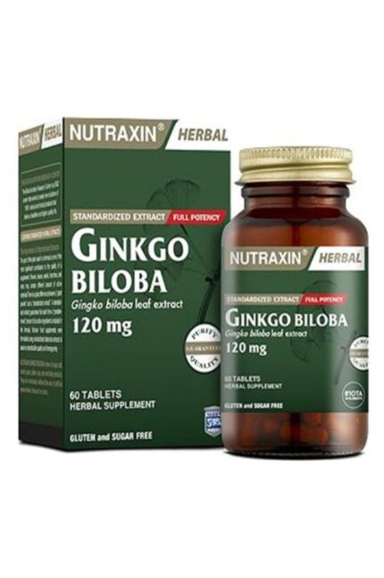 Nutraxin Ginkgo Biloba 120 mg 60 Tablet
