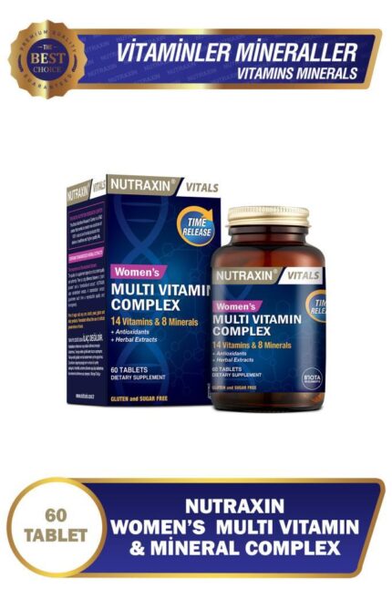 Nutraxin Multivitamin Kadın 60 Tablet