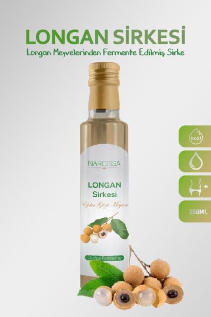 Narcıssa Doğal Longan Meyvesi Detox Sirkesi 250ml