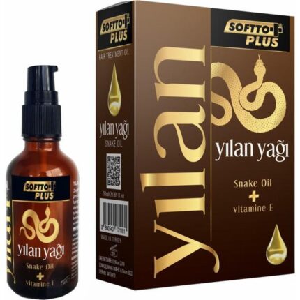 Softto Plus E Vitaminli Yılan Yağlı Saç Yağı 50 Ml