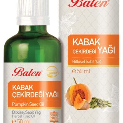 Balen Kabak Çekirdeği Yağı 50 ml Soğuk Pres