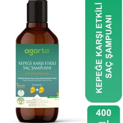 Agarta Doğal Kepeğe Karşı Etkili Şampuan 400 ml