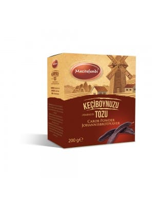 Mecitefendi Ögütülmüş Keçiboynuzu Tozu 200 Gram