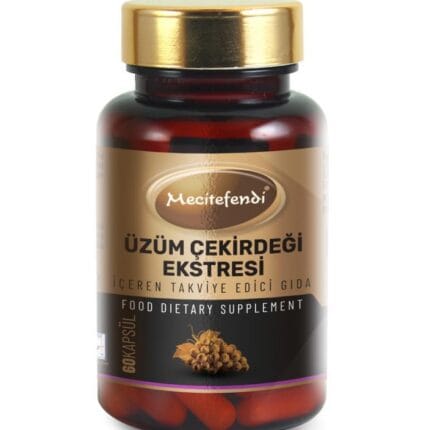 Mecitefendi Üzüm Çekirdeği Ekstraktı 60 Kapsül 545 Mg