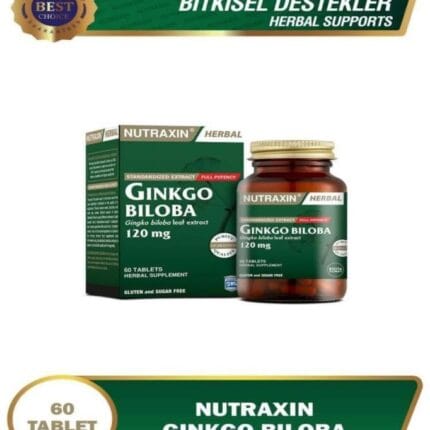Nutraxin Ginkgo Biloba 120 mg 60 Tablet