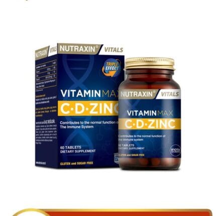 Nutraxin Vitamin Max C-D-Zınc 60 Tablet
