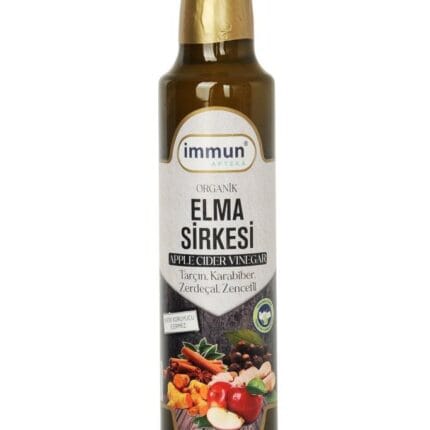 Ralila Immun Apteka Organik Elma Sirkesi Zencefil ve Zerdeçallı 250 ml