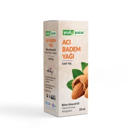 Yeşil Pazar Acı Badem Yağı 20 ML