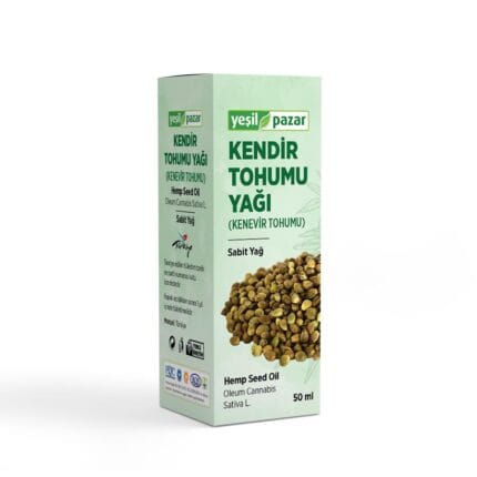 Yeşil Pazar Kenevir Yağı 50 ML