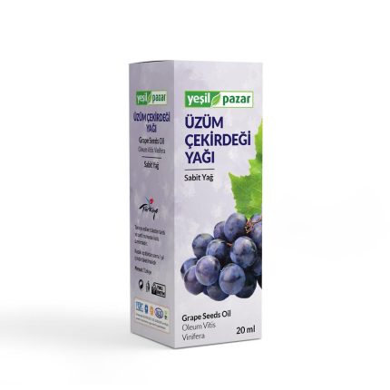 Yeşil Pazar Üzüm Çekirdeği Yağı 20 ML