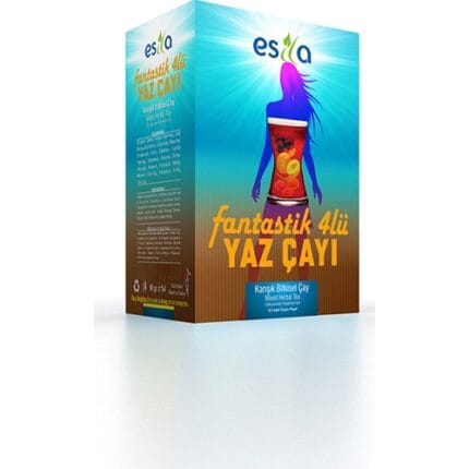 Esila Fantastik Dörtlü Yaz Çayı 45 Sallama Poşet