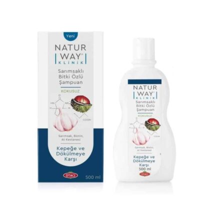Otacı Naturway Klinik Sarımsaklı Şampuan 500 ml Kokusuz