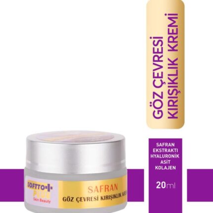 Softto Plus Safran Göz Çevresi Kırışıklık Kremi 20 Ml
