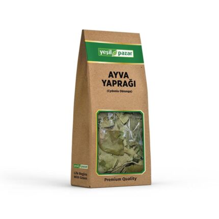Yeşil Pazar Ayva Yaprağı 22 gr