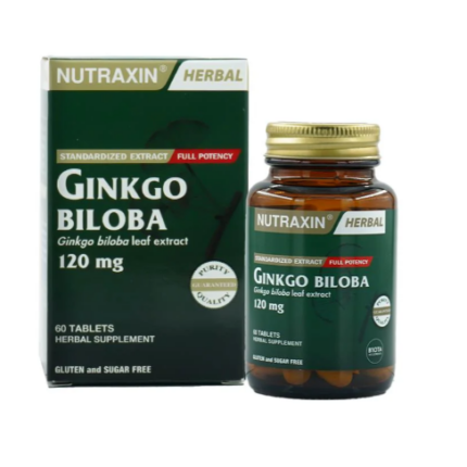 Nutraxin Ginkgo Biloba 120 mg 60 Tablet