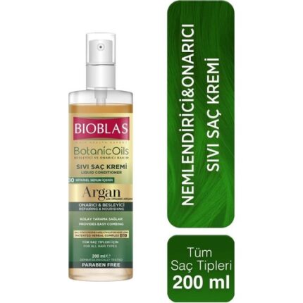 Bioblas Botanic Oils Argan Yağlı Sıvı Saç Kremi 200 ml