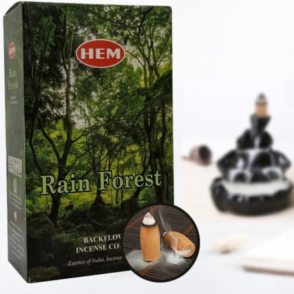 Hem Konik Geri Akis Tütsü Rain Forest 1 Paket 10 Adet