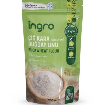 İngro Çiğ Karabuğday Unu (Greçka Unu) 700 Gr