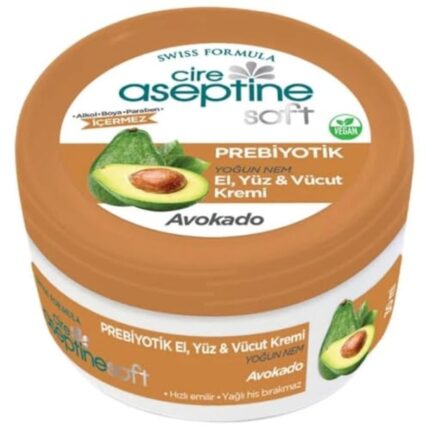 Cire Aseptine Soft Avokado Prebiyotik Nemlendirici Bakım Kremi 100 ml