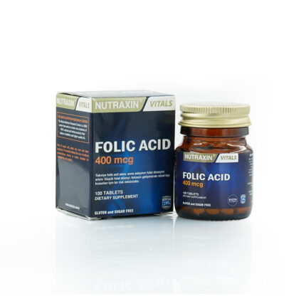 Nutraxin Folic Acid 400 Mcg 100 Tablet