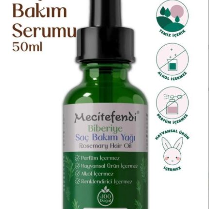Mecitefendi Biberiye Saç Bakım Yağı 50 Ml