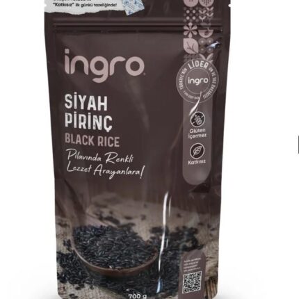 İngro Glutensiz Siyah Pirinç 700 Gr