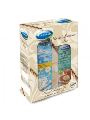 Mecitefendi Bebe Şampuanı 250 Ml ve Organik Argan Yağlı Saç Bakım Maskesi 150 Ml 2li Set
