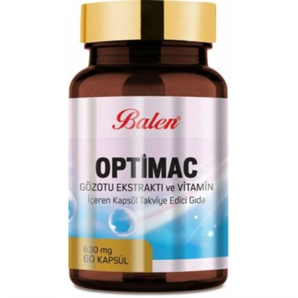 Balen Optimac Gözotu Ekstratı Vitamin 630 mg 60 kapsül