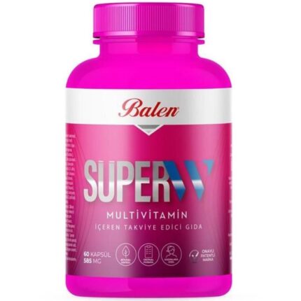 Balen Süper-W Multivitamin Bayan 585 mg 60 Kapsül