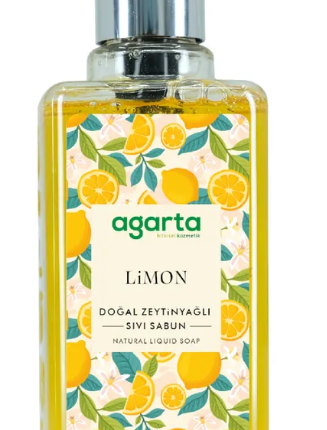Agarta Doğal Limon Sıvı Sabun 500 Ml