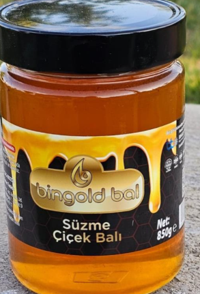 Bingold süzme çiçek bal 850 gr