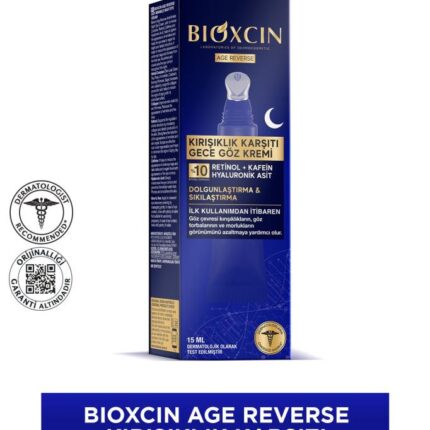 Bioxcin Age Reverse Kırışıklık Karşıtı Göz Kremi 15 ML