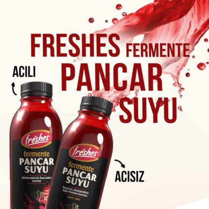 Freshes Acılı Pancar Suyu 330 ML Pet Şişe