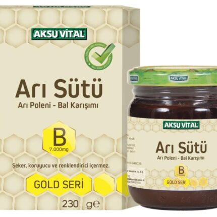 Aksu Vital Arı Sütü Polen Bebe Doz 7000 mg