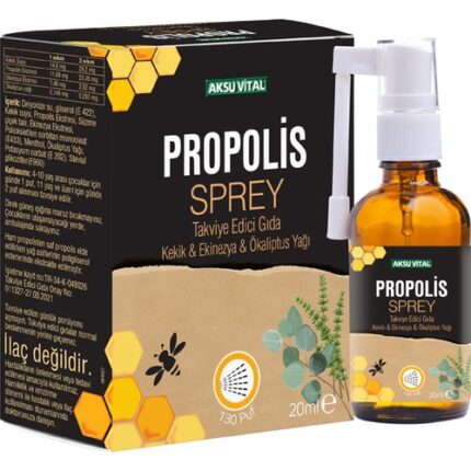 Aksu Vital Propolisli Boğaz Spreyi 20 ml