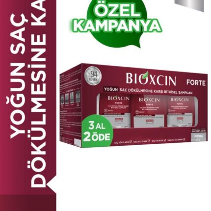 Bioxcin Forte Şampuan 3 Al 2 Öde