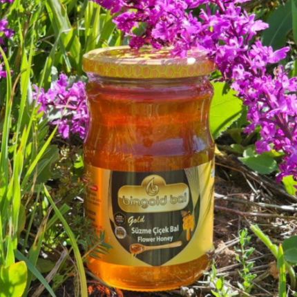 Bingold süzme çiçek bal 460 gr gold