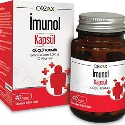 Orzax İmunol Güçlü Formül 40 Kapsül