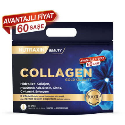 Nutraxin Collagen Gold Quality Hidrolize Kolajen 60 Şase