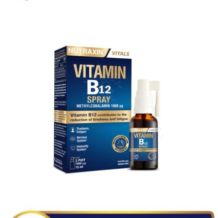 Nutraxın Vitamin B12 1000 Ug 15 Ml Sprey