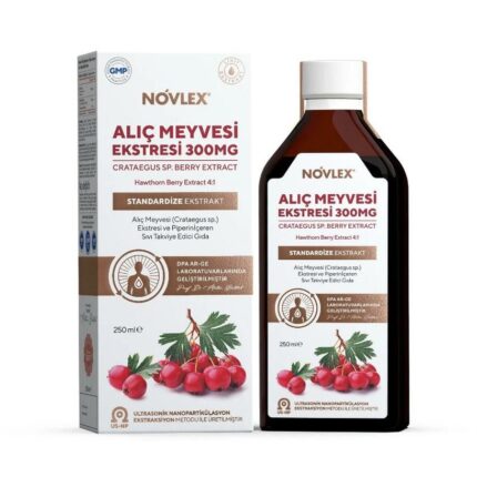 Novlex Alıç Meyvesi Ekstresi 300 Mg 250 Ml