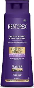 Restorex Collagen Biotin Dolgunlaştırıcı Bakım Şampuanı 500 Ml