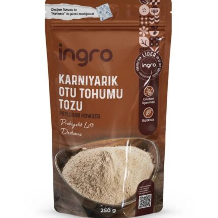 İngro Glutensiz Karnıyarık Otu Tohumu Tozu 250 Gr