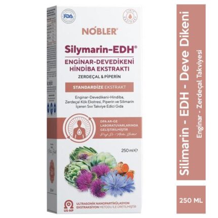 Novlex Silymarin Edh Enginar Devedikeni Hindiba Ekstresi 250 ml