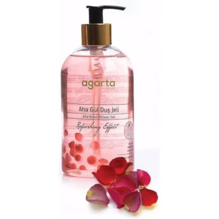Agarta Doğal AHA Gül Duş Jeli 400 ml